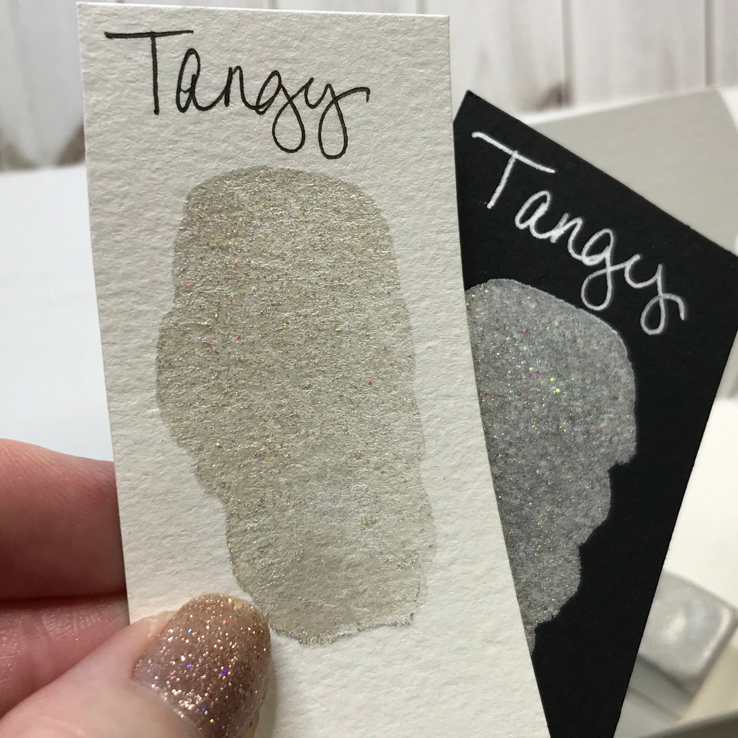 Life Gives You Lemons Collection ~ Handmade shimmer watercolor paint-half pan