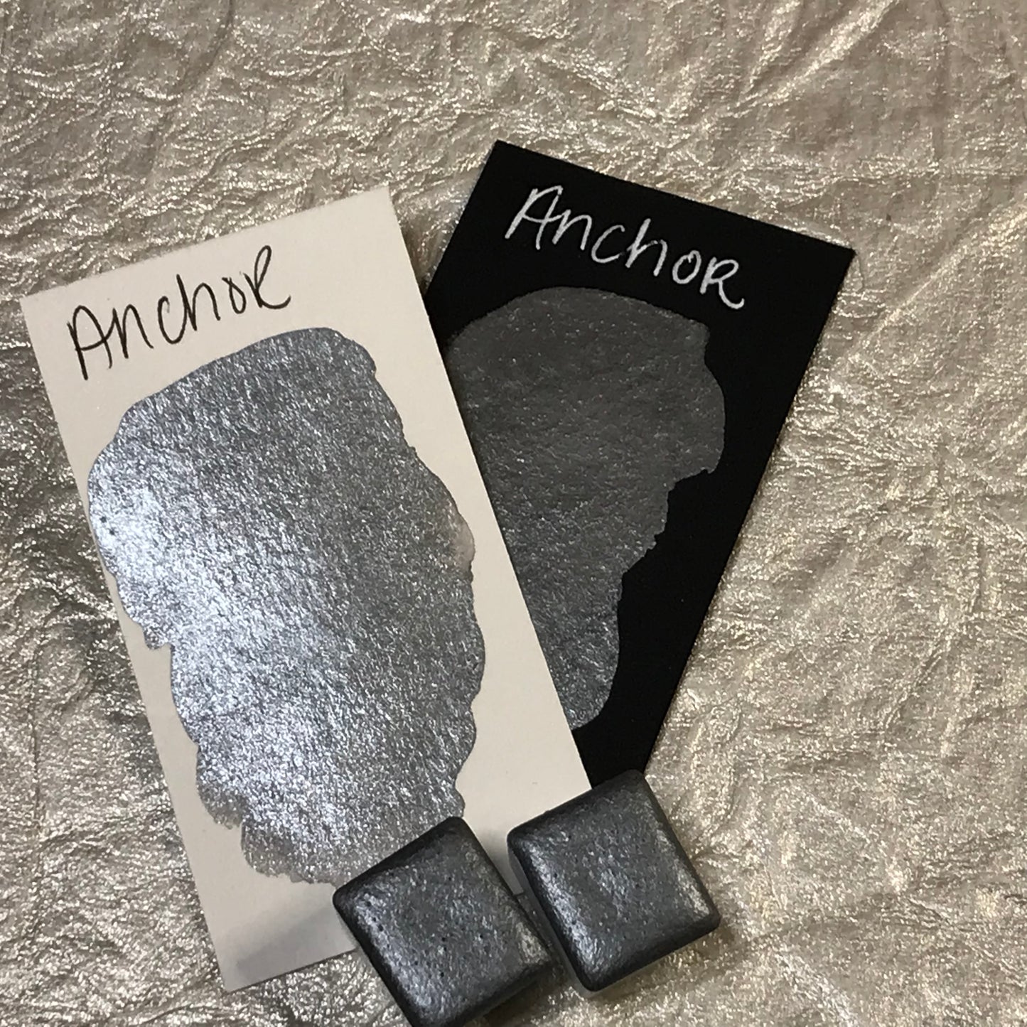 Anchor~Handmade Shimmer watercolor paint-half pan