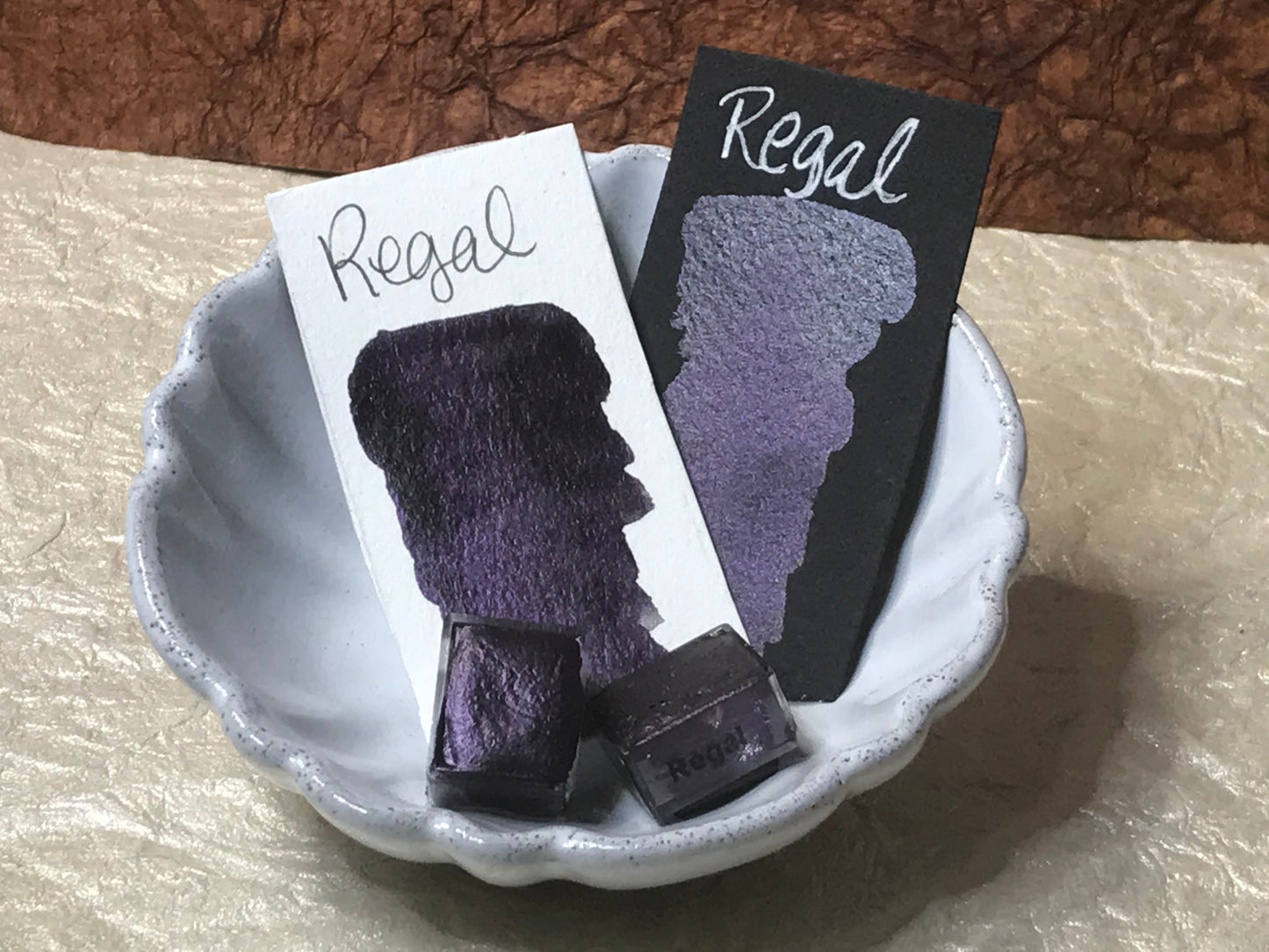 Regal-Handmade Shimmer watercolor paint-half pan