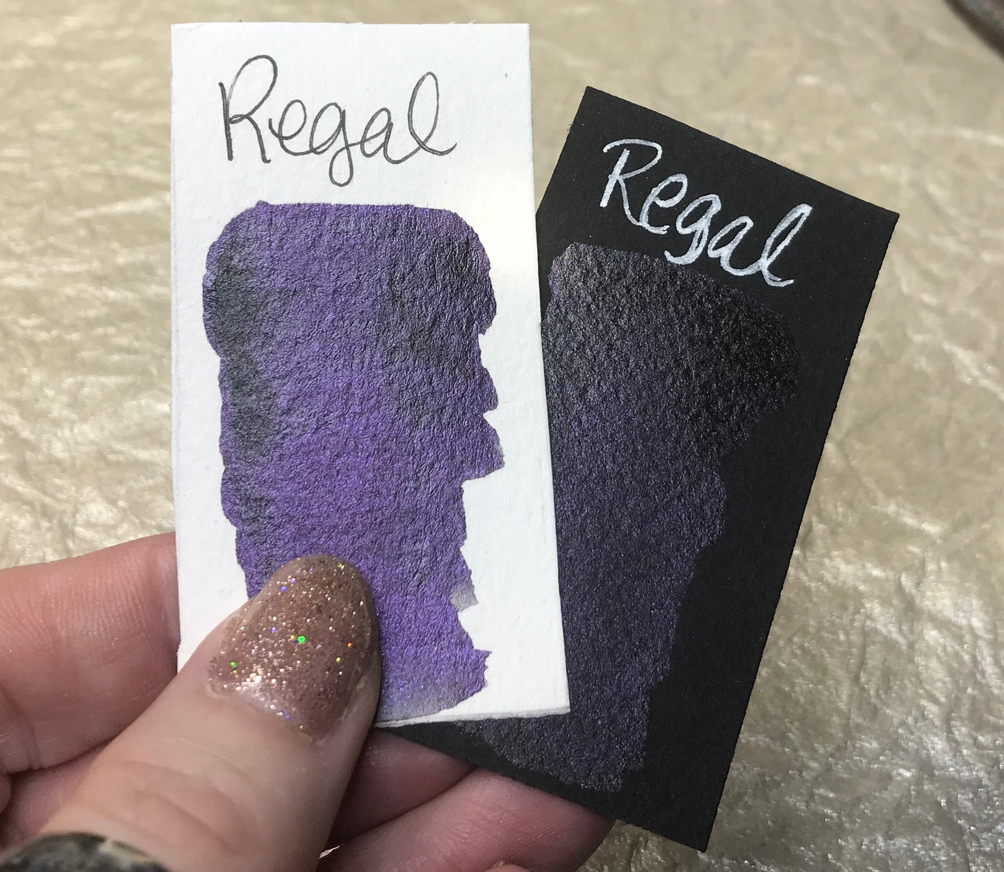 Regal-Handmade Shimmer watercolor paint-half pan