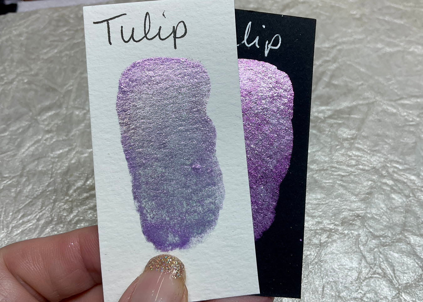 Garden Party collection-FC-Paints- Handmade Shimmer watercolor