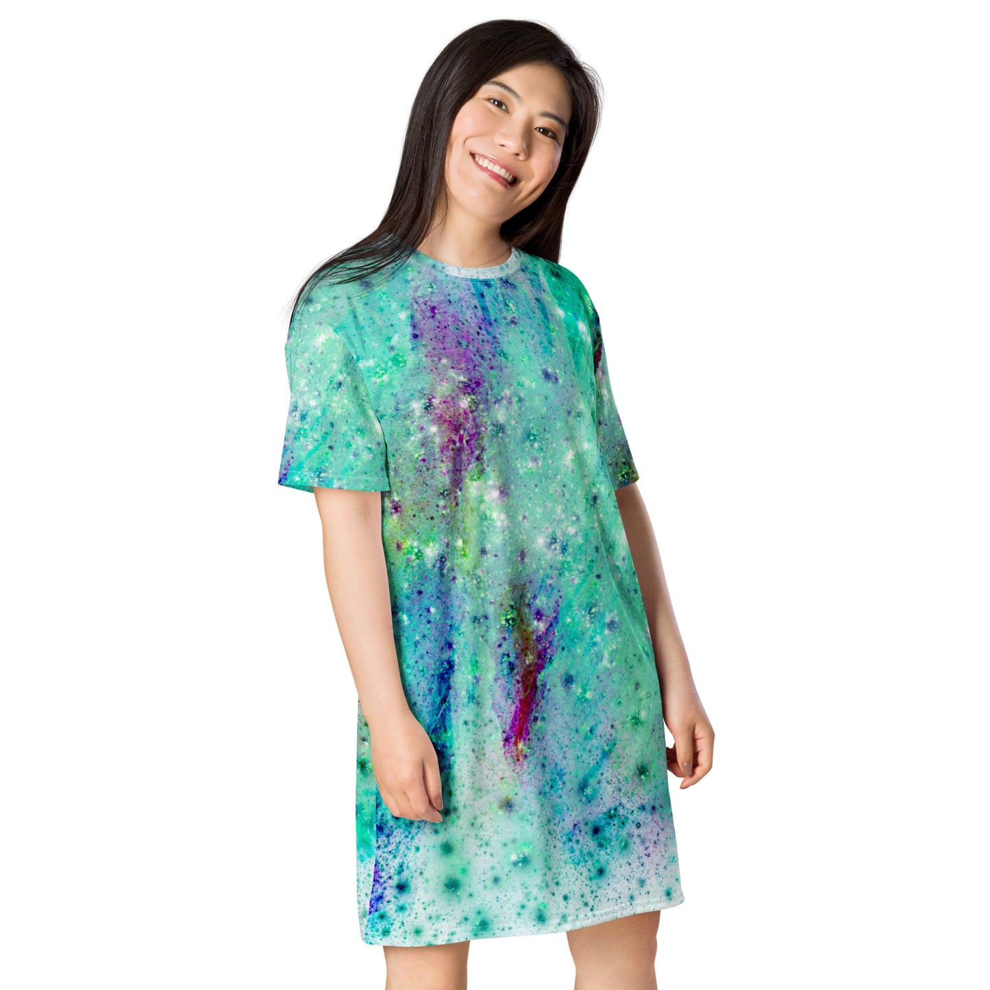 T-shirt dress-Mermaid Dreams