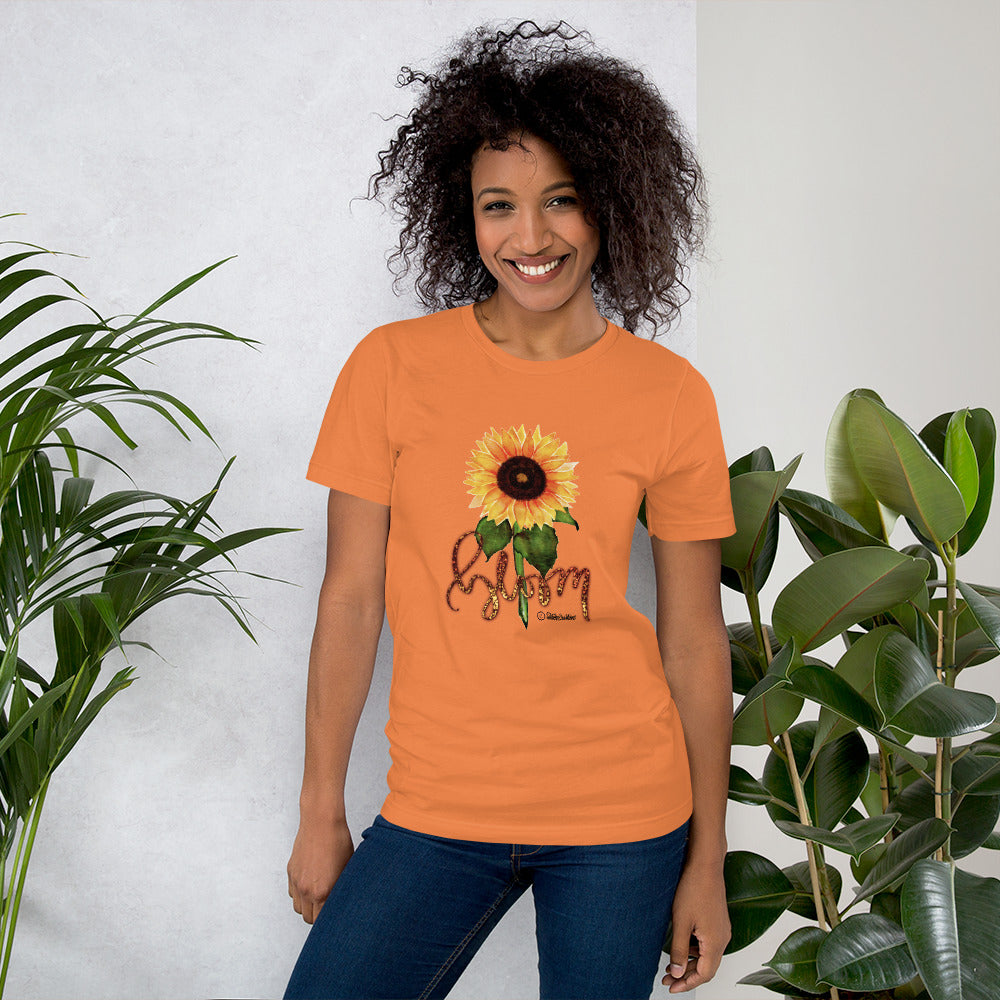 Unisex t-shirt- Bloom Sunflower