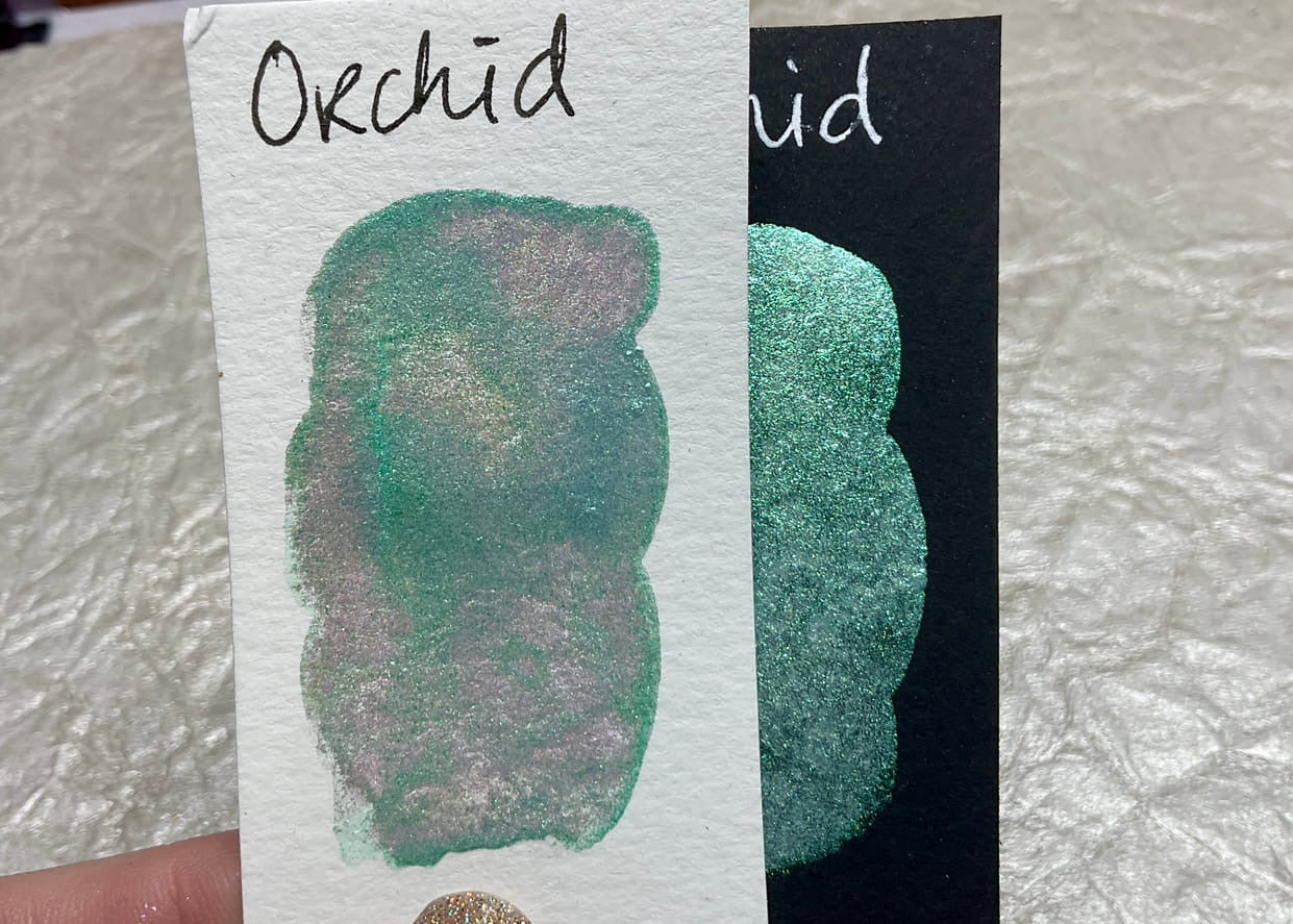 Garden Party collection-FC-Paints- Handmade Shimmer watercolor