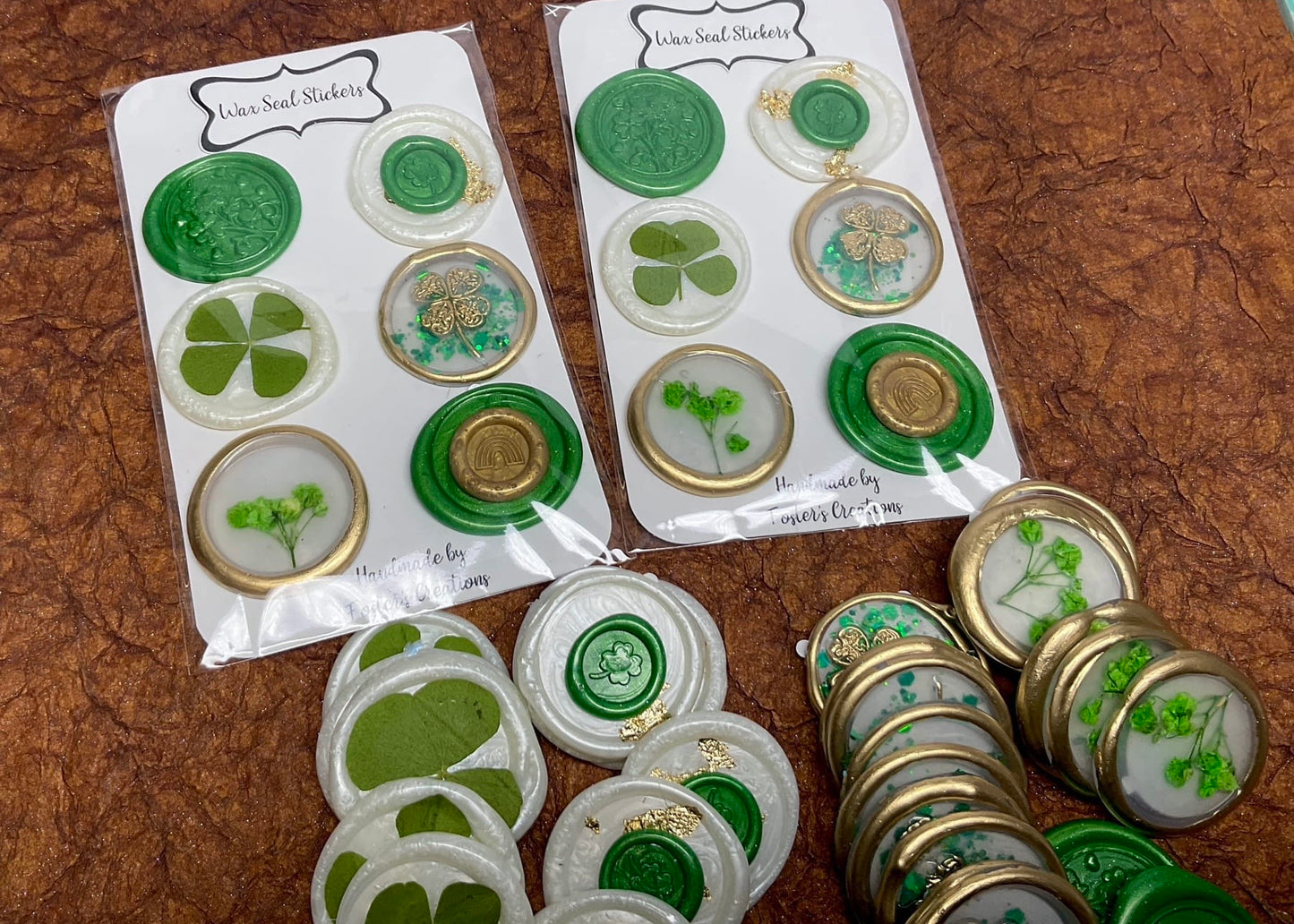 Wax Seal Stickers- St. Pats1