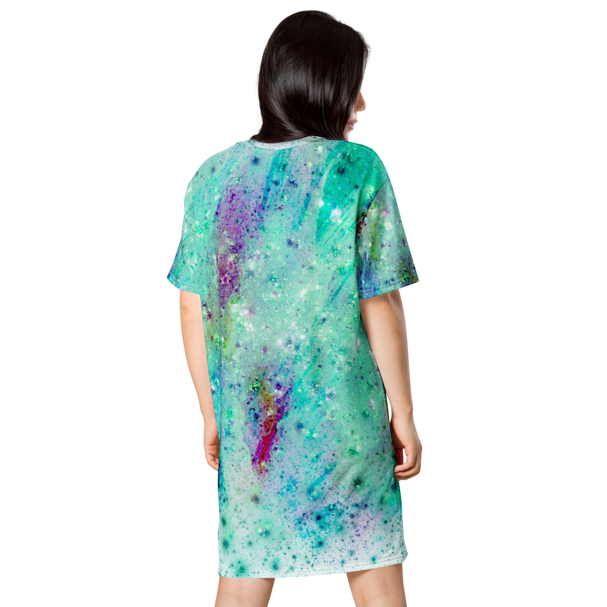 T-shirt dress-Mermaid Dreams T-shirt dress-Mermaid Dreams